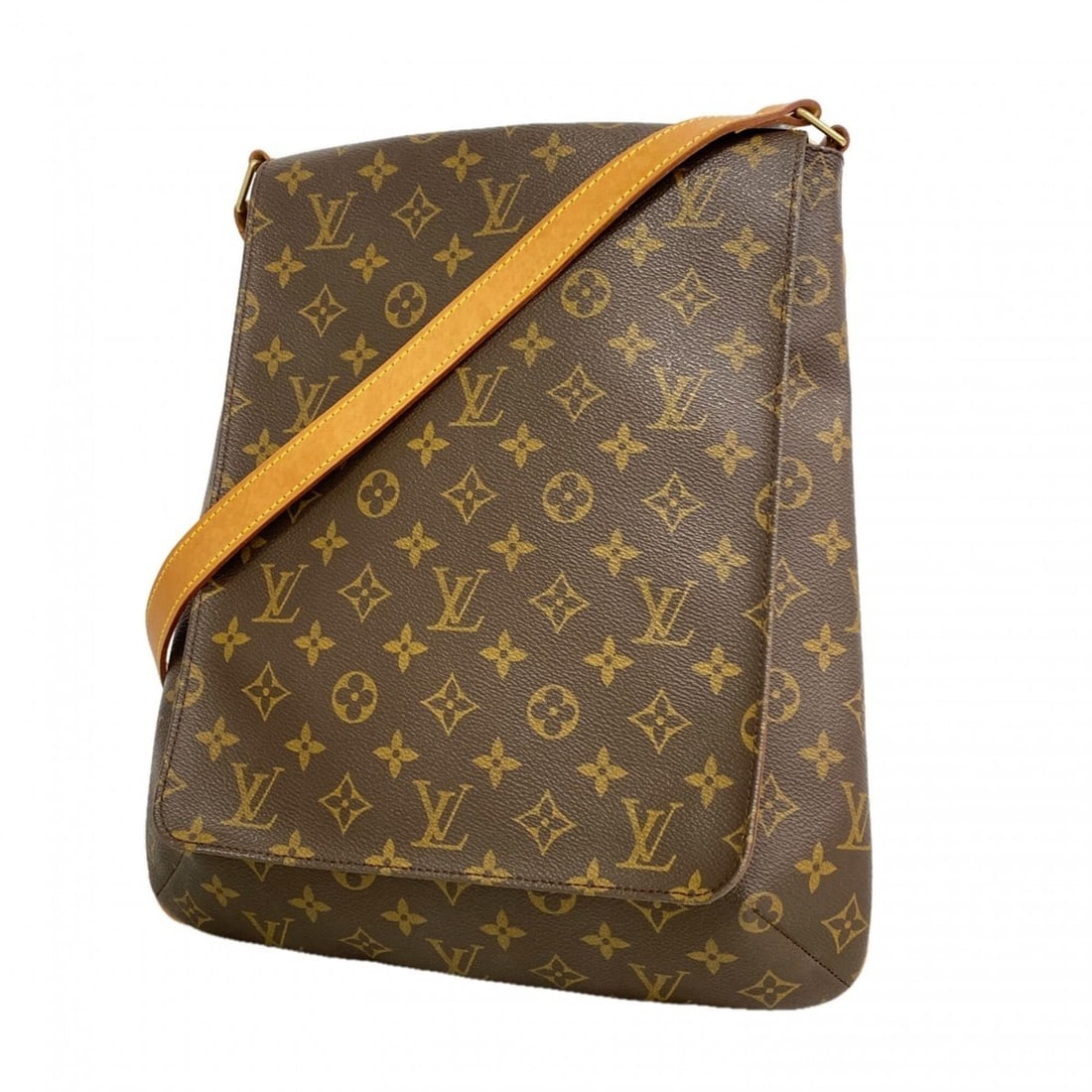 Louis Vuitton Monogram Musette Shoulder Bag M51256 Brown Women's: --- Catalog ---Category: SizeSize (HxWxD): 36cm x 33cm x 10cm / 14.17'' x 12.99'' x 3.93''Category: DesignType: Shoulder bagColor: BrownGender: WomenCategory: GeneralMPN: M51256Brand: Louis Vuitton---