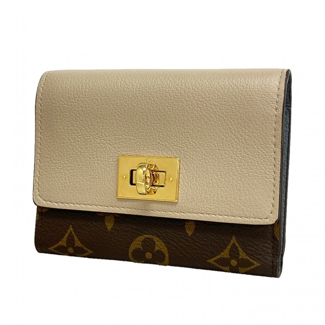Louis Vuitton Tri-fold Wallet Monogram Portefeuille Victorine M82398 Greige Women's: --- Catalog ---Category: SizeSize (HxWxD): 9cm x 12cm x 2.5cm / 3.54'' x 4.72'' x 0.98''Category: DesignType: Wallet (tri-fold)Color: GrayishGender: WomenCategory: GeneralMPN: M82398Brand: Louis Vuitt