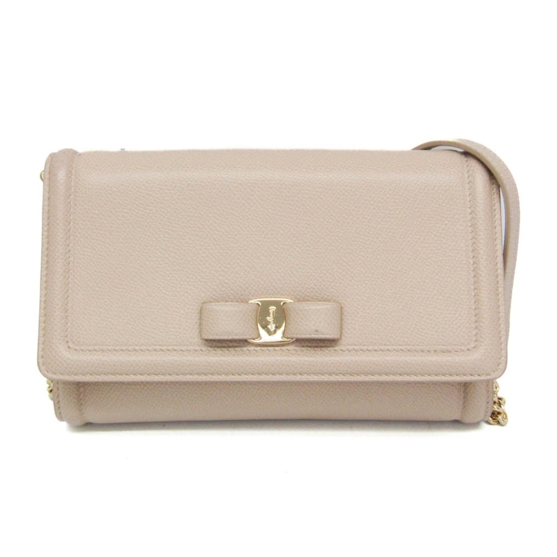 Salvatore Ferragamo Vara AU-22 C940 Women's Leather Clutch Bag,Shoulder Bag Pink Beige: --- Catalog ---Category: SizeSize (HxWxD): 13cm x 19.5cm x 4cm / 5.11'' x 7.67'' x 1.57''Strap Length: 125cm / 49.21''Category: DesignType: Clutch bag, Shoulder bagColor: Pink beigeGender: WomenClosur