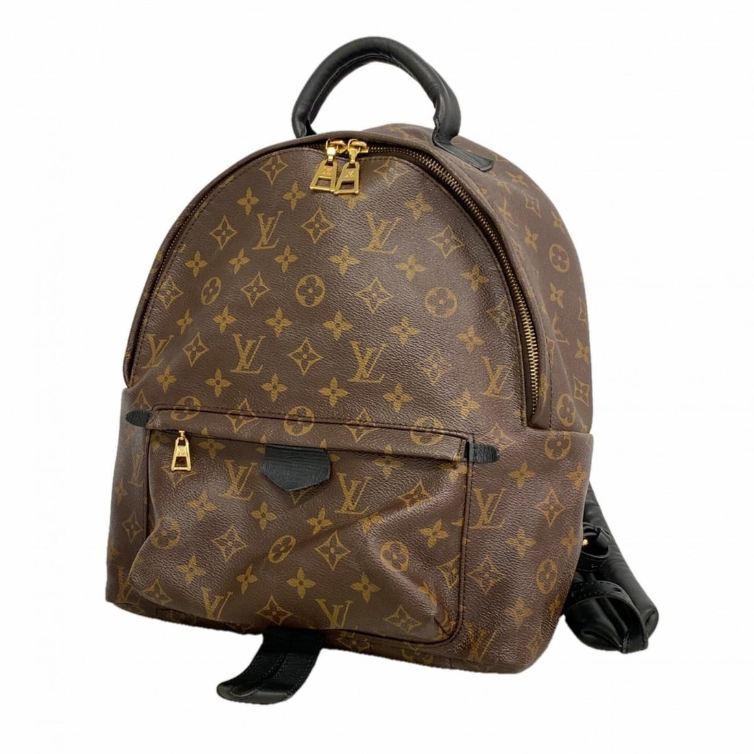 Louis Vuitton Monogram Palm Springs Backpack MM M41561 Brown/Black Women's Backpack/Daypack: --- Catalog ---Category: SizeSize (HxWxD): 37cm x 28cm x 10cm / 14.56'' x 11.02'' x 3.93''Category: DesignType: BackpackColor: Black, BrownGender: WomenCategory: GeneralMPN: M41561Brand: Louis Vuitton