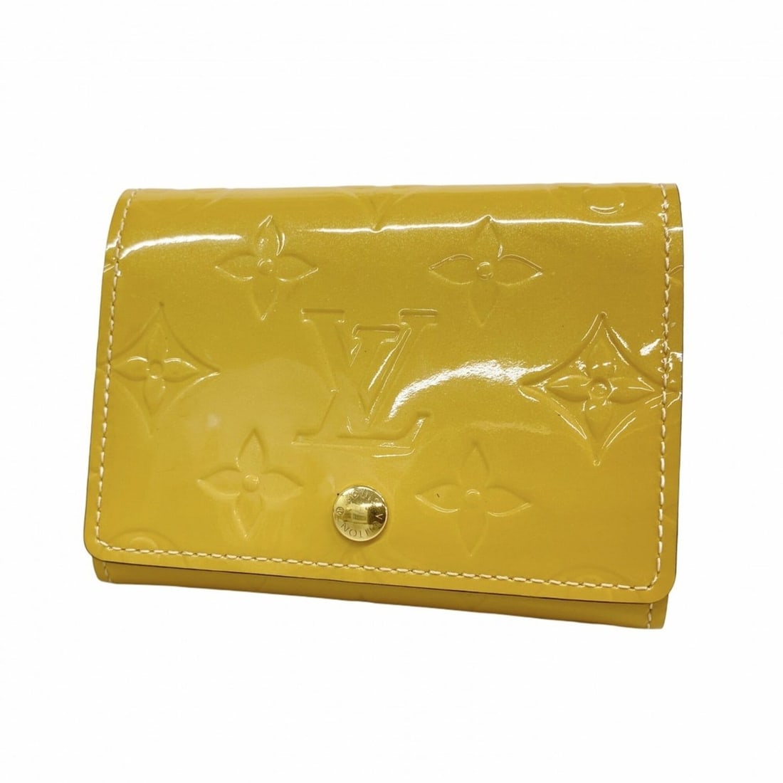 Louis Vuitton Vernis Enveloppe Carte de Visite Business Card Holder M90216 Dune Ladies: --- Catalog ---Category: DesignType: Business card caseColor: DuneGender: WomenCategory: GeneralMPN: M90216Brand: Louis VuittonCategory: Physical PropertiesSize (HxWxD): 8.5cm x 10.5cm x 2cm / 3.34'' 