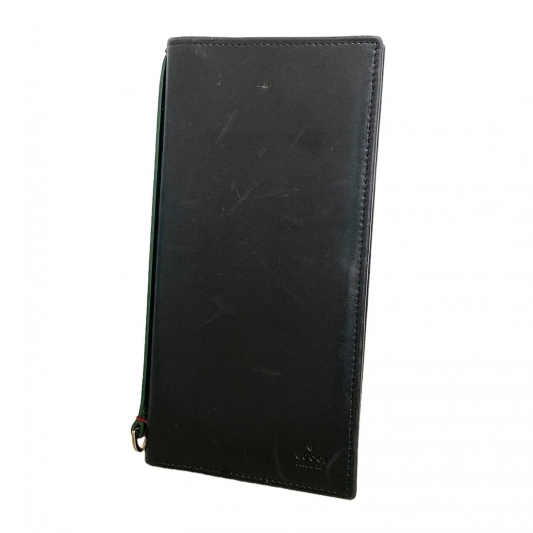 Gucci Wallet/Long Wallet, Sherry Line, 131929, Leather, Black, Men's: --- Catalog ---Category: SizeSize (HxWxD): 17.5cm x 9.5cm x 1cm / 6.88'' x 3.74'' x 0.39''Category: DesignType: Long bill wallet (bi-fold)Color: BlackGender: MenMaterial: Leather Category: GeneralMPN: