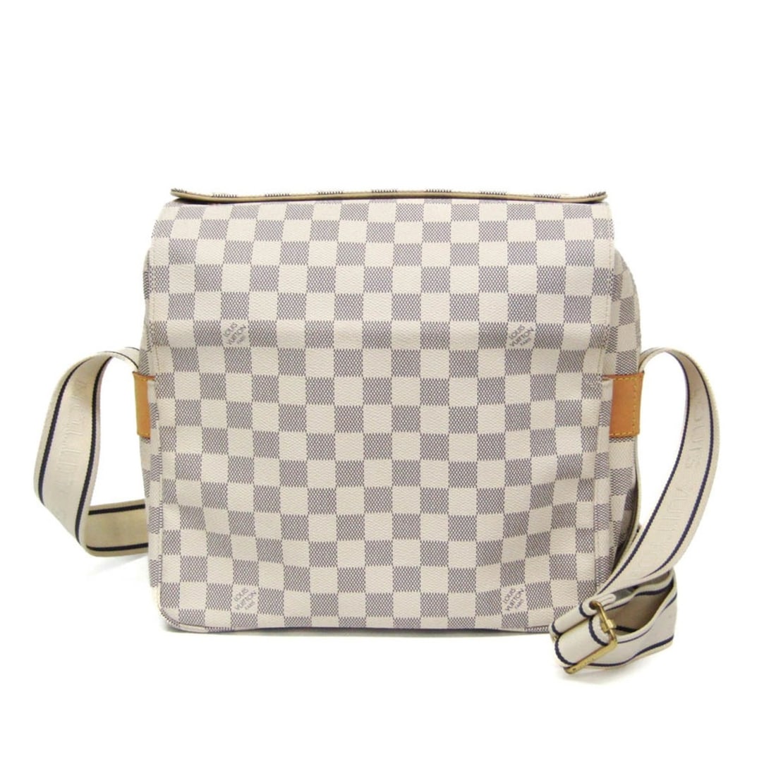 Louis Vuitton Damier Azur Naviglio N51189 Women,Men Shoulder Bag Off-white: --- Catalog ---Category: SizeSize (HxWxD): 24cm x 28cm x 14cm / 9.44'' x 11.02'' x 5.51''Strap Length: 89cm - 142cm / 35.03'' - 55.9''Category: DesignType: Shoulder bagColor: Off-whiteGender: Women,Me