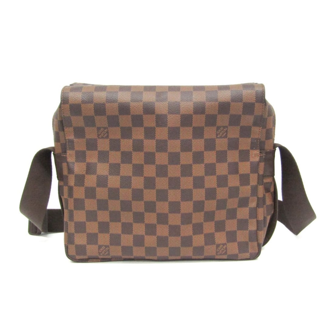 Louis Vuitton Damier Naviglio N45255 Men's Shoulder Bag Brown: --- Catalog ---Category: SizeSize (HxWxD): 24cm x 28cm x 14cm / 9.44'' x 11.02'' x 5.51''Strap Length: 88cm - 144cm / 34.64'' - 56.69''Category: DesignType: Shoulder bagColor: BrownGender: MenClosure: