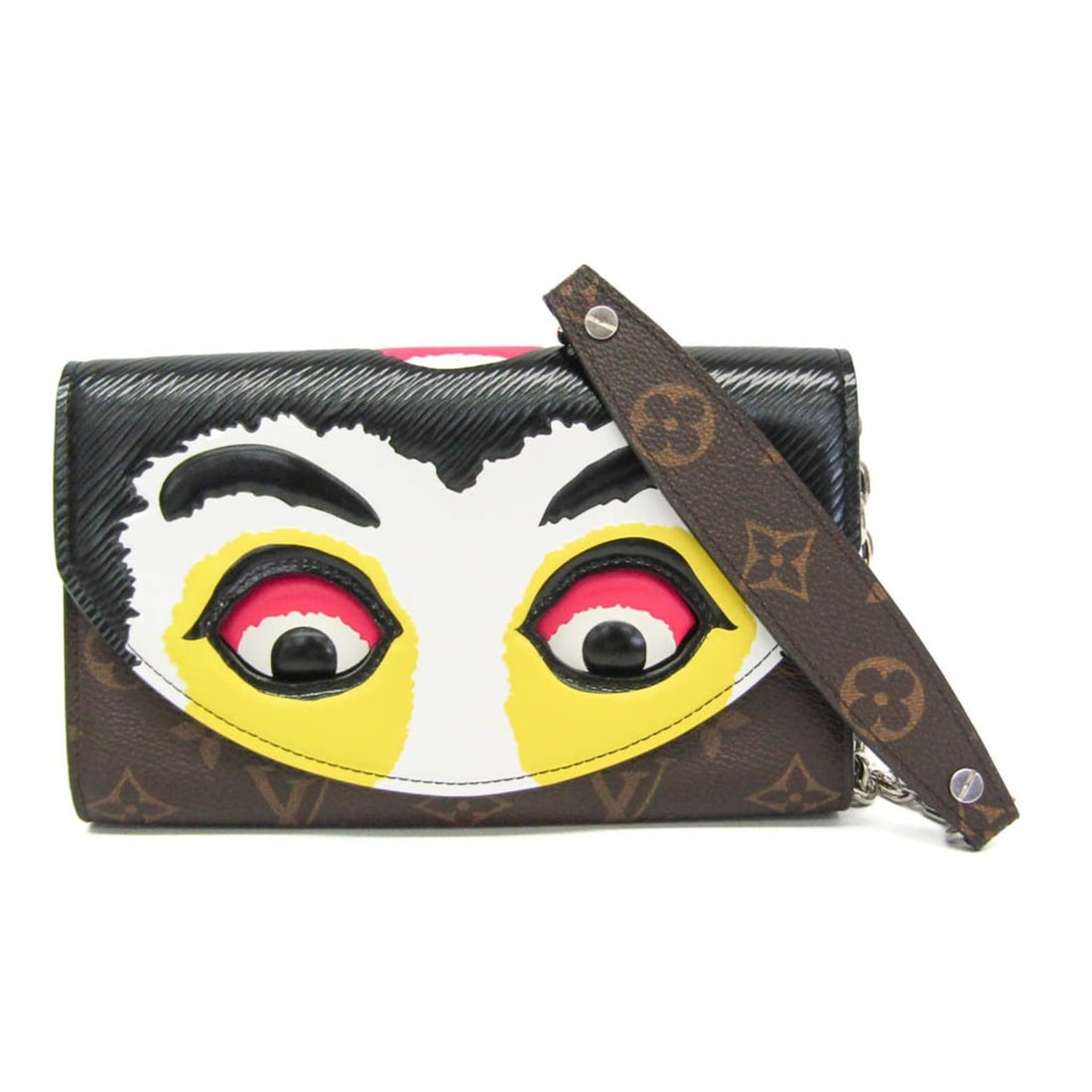 Louis Vuitton Monogram Epi Pochette Kabuki Mask M43532 Men,Women Shoulder Bag Black,Brown,White: --- Catalog ---Category: SizeSize (HxWxD): 12cm x 18.5cm x 3cm / 4.72'' x 7.28'' x 1.18''Strap Length: 111cm / 43.7''Category: DesignType: Shoulder bagColor: Black, Brown, WhiteGender: Men,WomenClosur