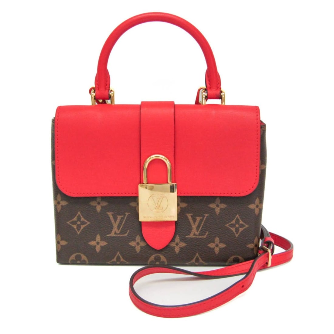 Louis Vuitton Monogram Rocky BB M44322 Women's Handbag,Shoulder Bag Brown,Red Color: --- Catalog ---Category: SizeHandle Drop: 8.00cm / 3.15''Size (HxWxD): 16cm x 20.5cm x 7.5cm / 6.29'' x 8.07'' x 2.95''Strap Length: 105cm - 120cm / 41.33'' - 47.24''Handle Length: 25cm / 9.84''Catego