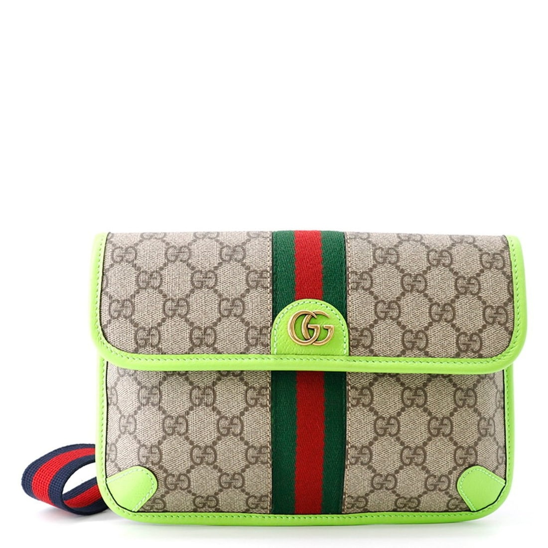 Gucci Ophidia GG Supreme Body Bag 752597 GUCCI Handbag Waist: --- Catalog ---Category: SizeSize (HxWxD): 16.5cm x 24cm x 3cm / 6.49'' x 9.44'' x 1.18''Category: DesignType: Fanny pack, Sling bagColor: Green, Red colorGender: Men,WomenMaterial: PVC , Leather Cate