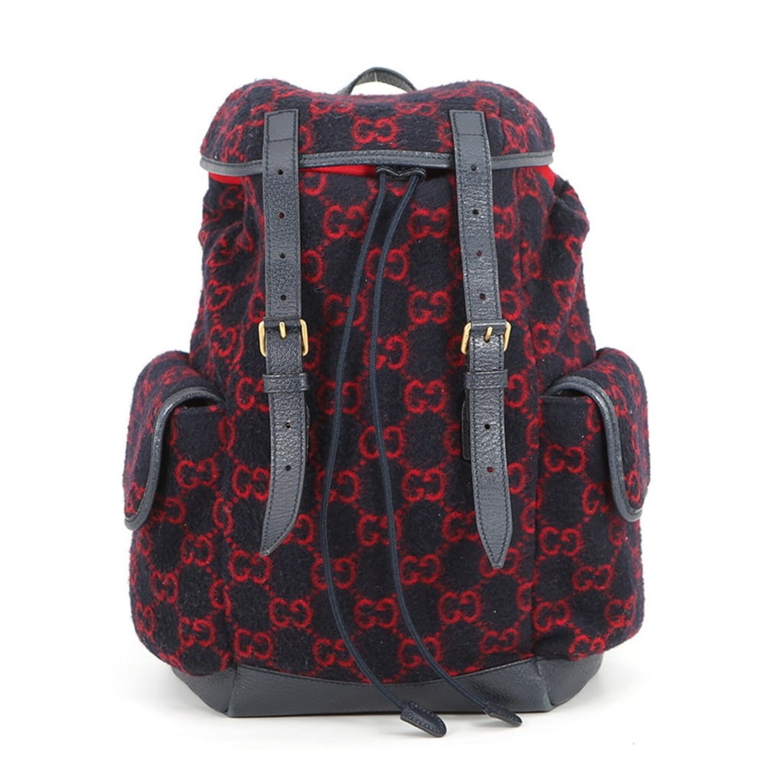 Gucci GG Wool Backpack 598184 GUCCI Handbag Men's (1 of 15)