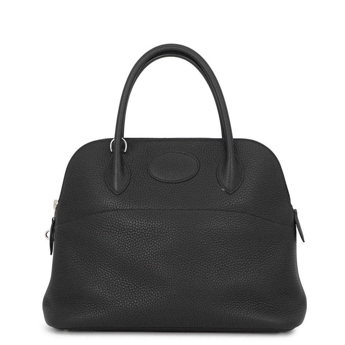 Hermes Bolide 31 handbag, black, Taurillon Clemence leather, D stamp, HERMES 2-way shoulder bag,: --- Catalog ---Category: SizeWeight: 930g / 2.05lb.Size (HxWxD): 24cm x 31cm x 12cm / 9.44'' x 12.2'' x 4.72''Strap Length: 90cm / 35.43''Category: DesignType: Handbag, Shoulder bagColor: BlackGender: