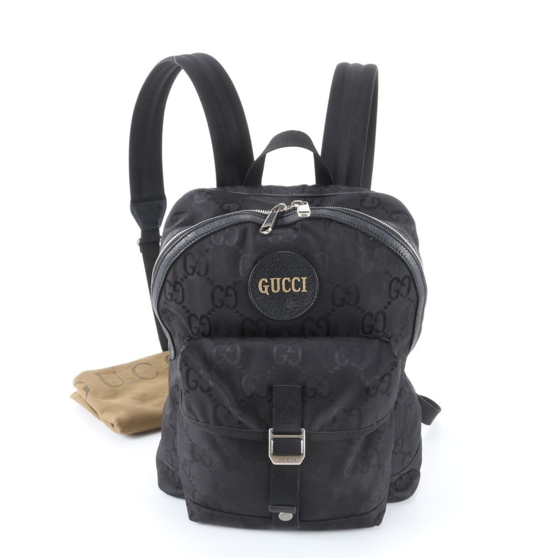 Excellent condition Gucci Off the Grid GG nylon 644992 leather backpack/handbag in black for men. (1 of 9)