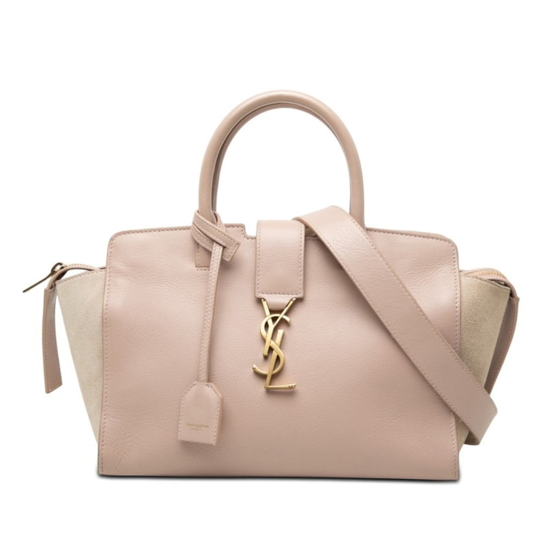 Saint Laurent Downtown Cabas Baby YSL Logo Handbag Shoulder Crossbody 2-Way 436834 Pink Leather: --- Catalog ---Category: SizeStrap Drop: 48cm / 18.89''Handle Drop: 9.00cm / 3.54''Size (HxWxD): 19cm x 35cm x 11cm / 7.48'' x 13.77'' x 4.33''Category: DesignType: HandbagColor: PinkGender: WomenClos
