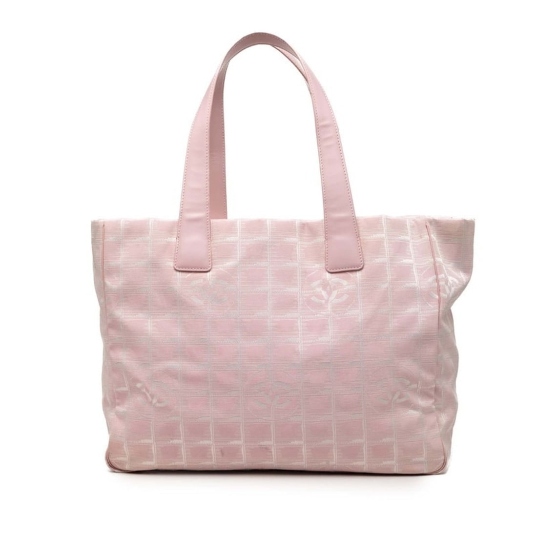 Chanel Coco Mark New Travel Tote Bag Shoulder A15991 Pink Canvas Leather Women's CHANEL: --- Catalog ---Category: SizeSize (HxWxD): 25cm x 34cm x 15cm / 9.84'' x 13.38'' x 5.9''Category: DesignType: Shoulder bag, Tote bagColor: PinkGender: WomenMaterial: Canvas , Leather Category: General