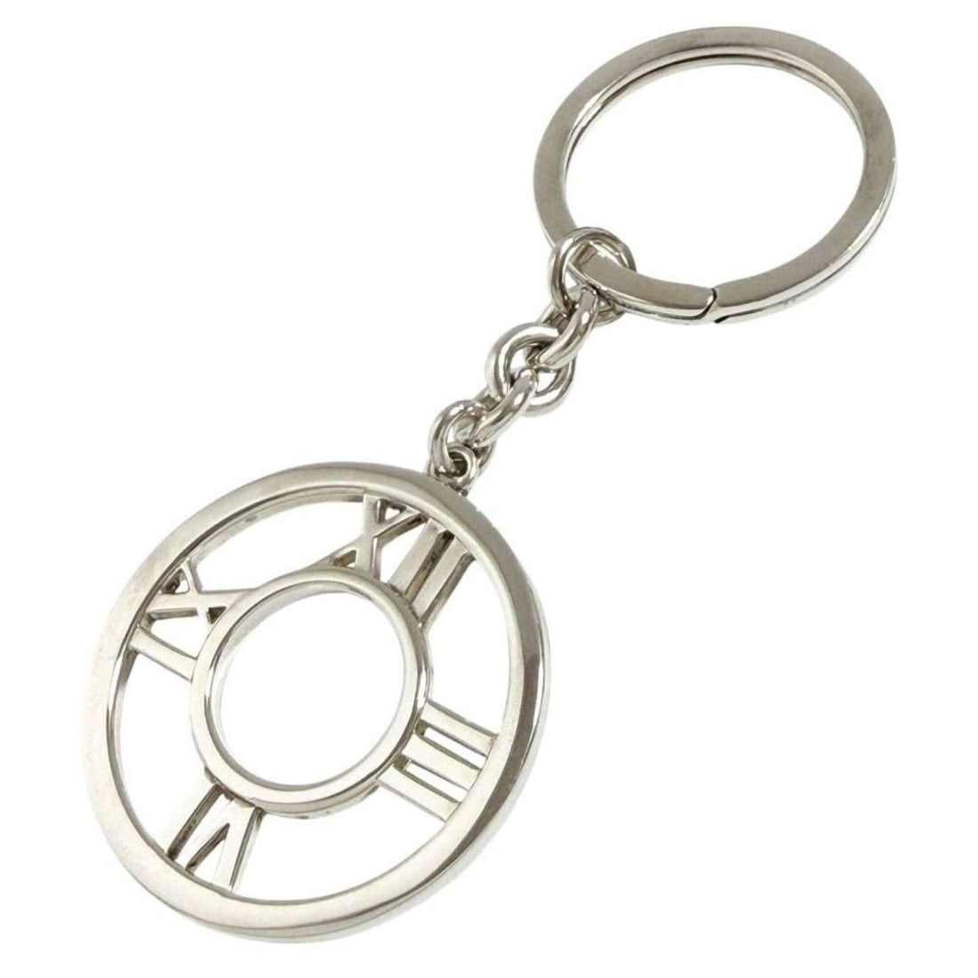 Tiffany & Co. Unisex Chia Atlas Keyring Keychain: --- Catalog ---Category: DesignType: KeyringColor: SilverGender: Men,WomenMaterial: Silver 925Category: GeneralBrand: TiffanyCountry of Origin: Italy--- Item List ---Section: ConditionRanking: Rank A 