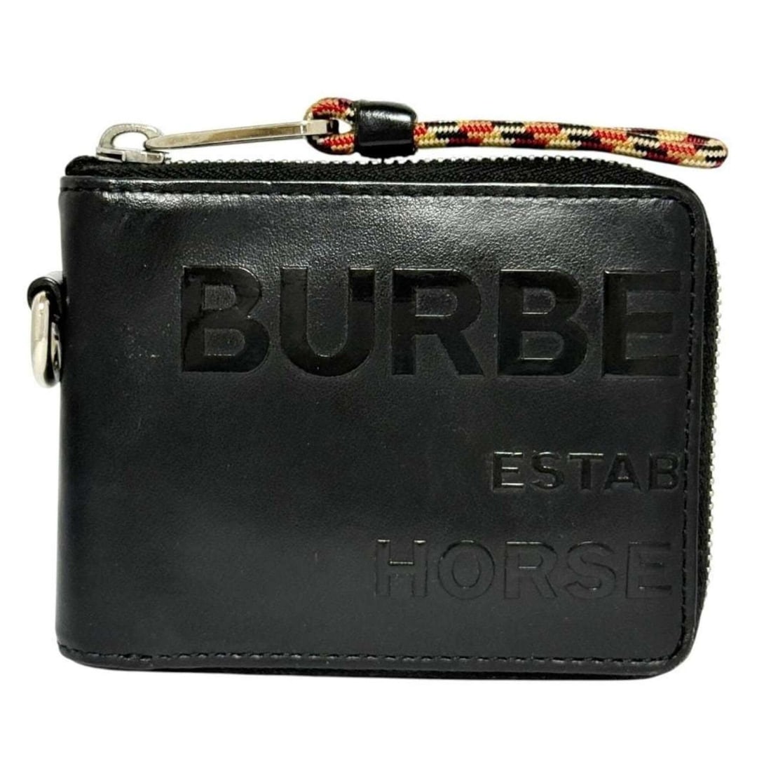 Burberry Men's Horseferry Print Bi-fold Wallet, Black: --- Catalog ---Category: SizeSize (HxWxD): 9.5cm x 11.5cm x 2cm / 3.74'' x 4.52'' x 0.78''Category: DesignType: Wallet (bi-fold)Color: BlackGender: MenMaterial: Leather Category: GeneralBrand: Burberr