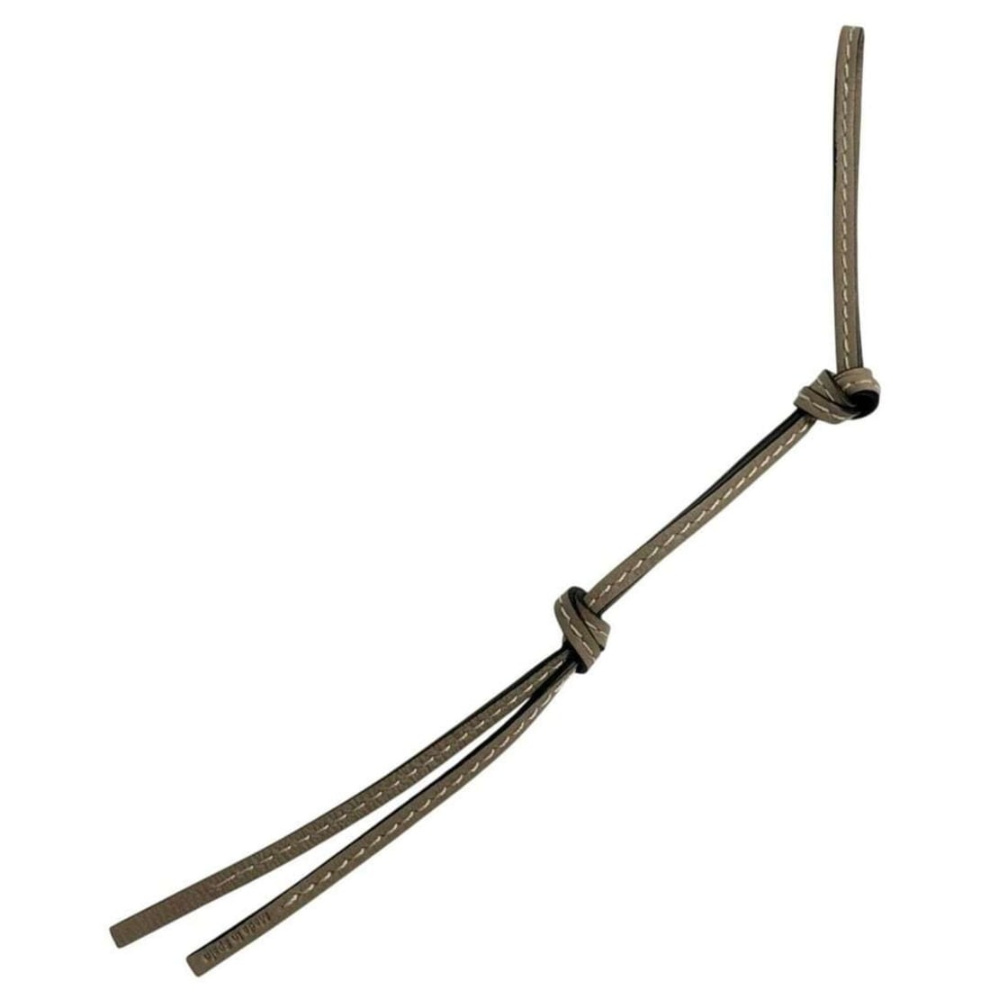 Loewe Women's & Men's Bag Charm Strap - Customizable with Dice: --- Catalog ---Category: DesignType: Handbag charmGender: Men,WomenMaterial: LeatherCategory: GeneralBrand: LoeweCountry of Origin: Spain--- Item List ---Section: ConditionRanking: Rank A Used - A few