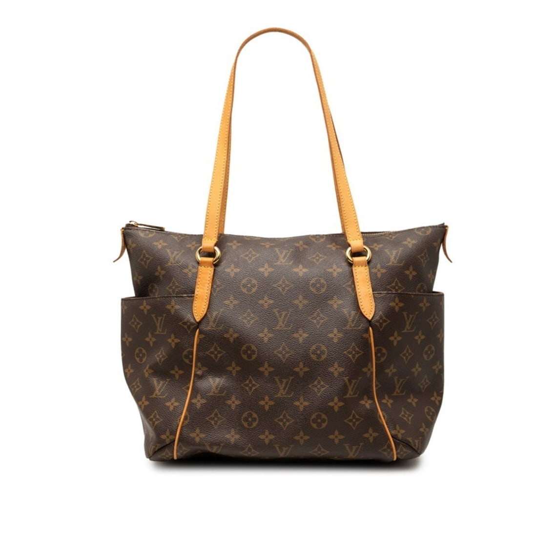 Louis Vuitton Monogram Totally MM Tote Bag Shoulder M56689 Brown Leather Women's LOUIS VUITTON (1 of 18)
