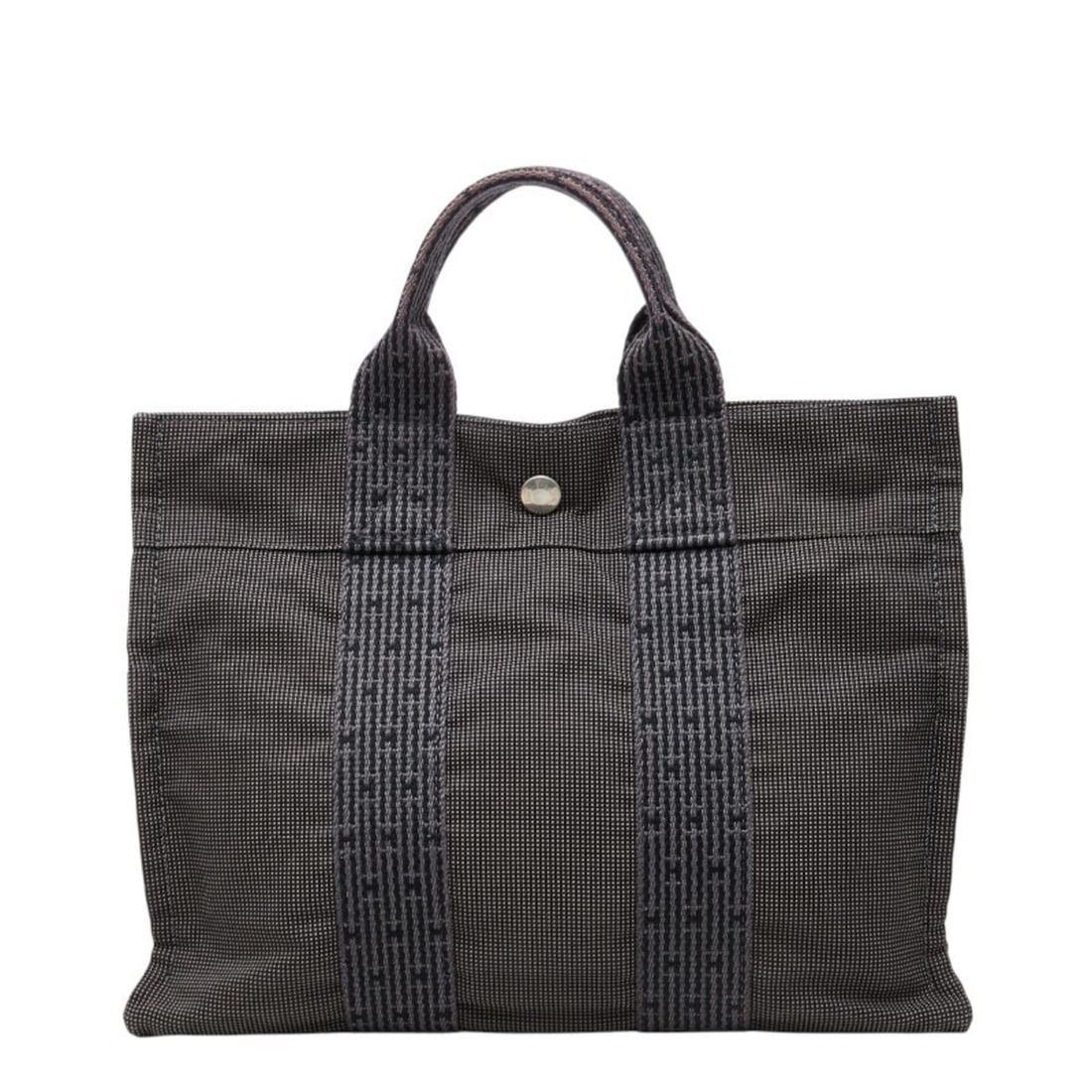 Hermes Herline PM Handbag Tote Bag, Gray Canvas, Women's HERMES: --- Catalog ---Category: SizeSize (HxWxD): 22cm x 30cm x 8cm / 8.66'' x 11.81'' x 3.14''Category: DesignType: Handbag, Tote bagColor: GrayGender: WomenMaterial: Canvas Category: GeneralBrand: Hermes--