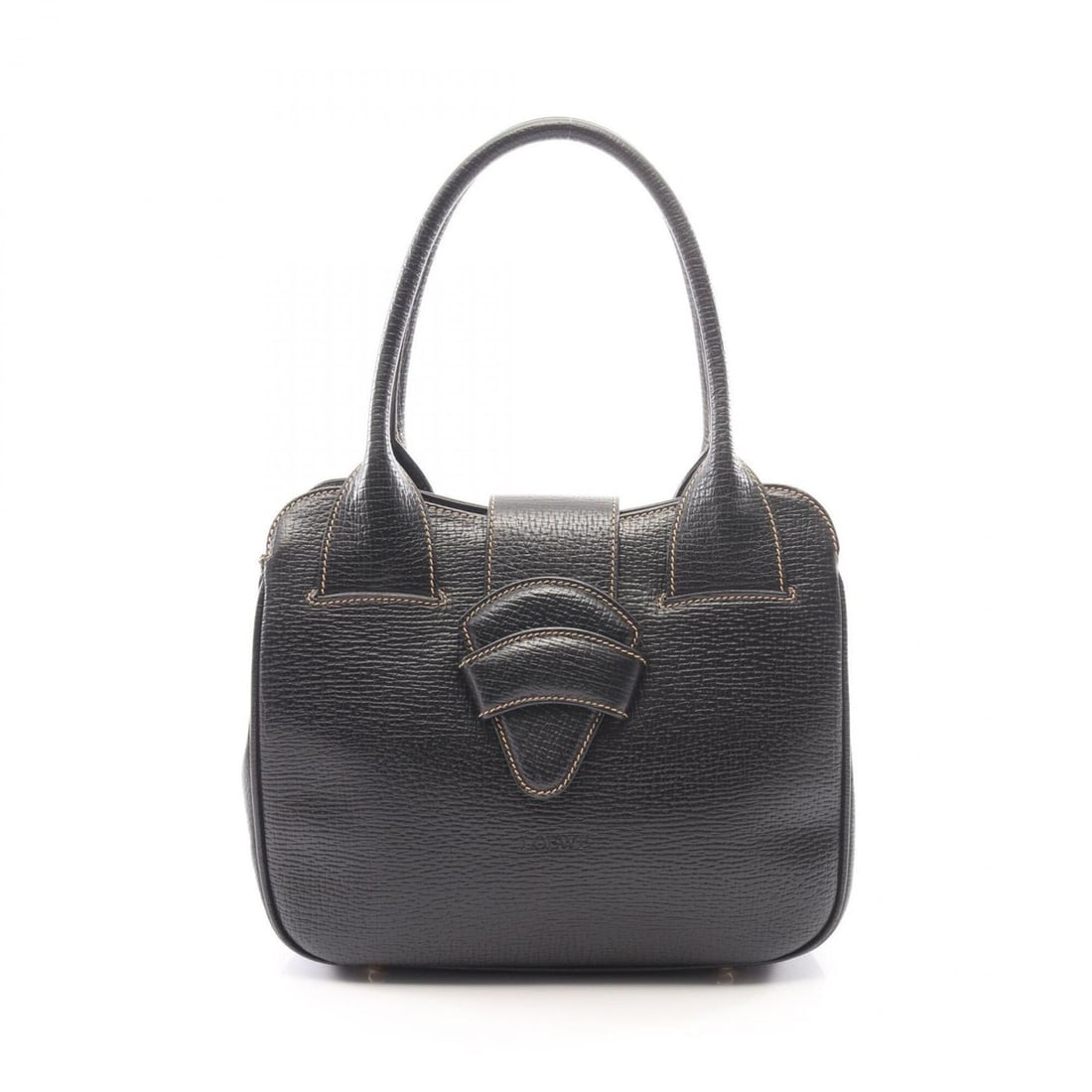 Loewe Barcelona Shoulder Bag/Handbag, Leather, Women's, Black (1 of 11)