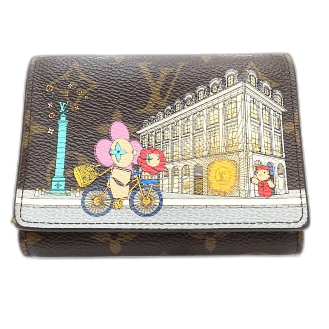 LOUIS VUITTON Louis Vuitton Monogram Tri-fold Wallet M81638 Portefeuille Josephine Brown Women's: --- Catalog ---Category: SizeSize (HxWxD): 9cm x 15cm x 2cm / 3.54'' x 5.9'' x 0.78''Category: DesignType: Wallet (tri-fold)Color: BrownGender: WomenMaterial: Canvas Category: GeneralBrand: Louis Vuit