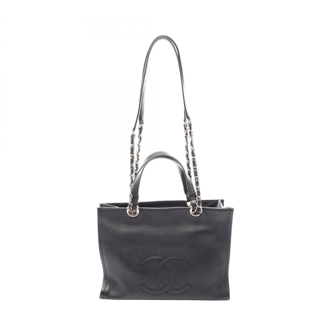 Chanel Coco Mark Shoulder Bag Handbag Leather Women's Black AP3129: --- Catalog ---Category: SizeSize (HxWxD): 23cm x 32.5cm x 12cm / 9.05'' x 12.79'' x 4.72''Category: DesignType: Handbag, Shoulder bagColor: BlackGender: WomenMaterial: Leather Hardware Color: GoldCat