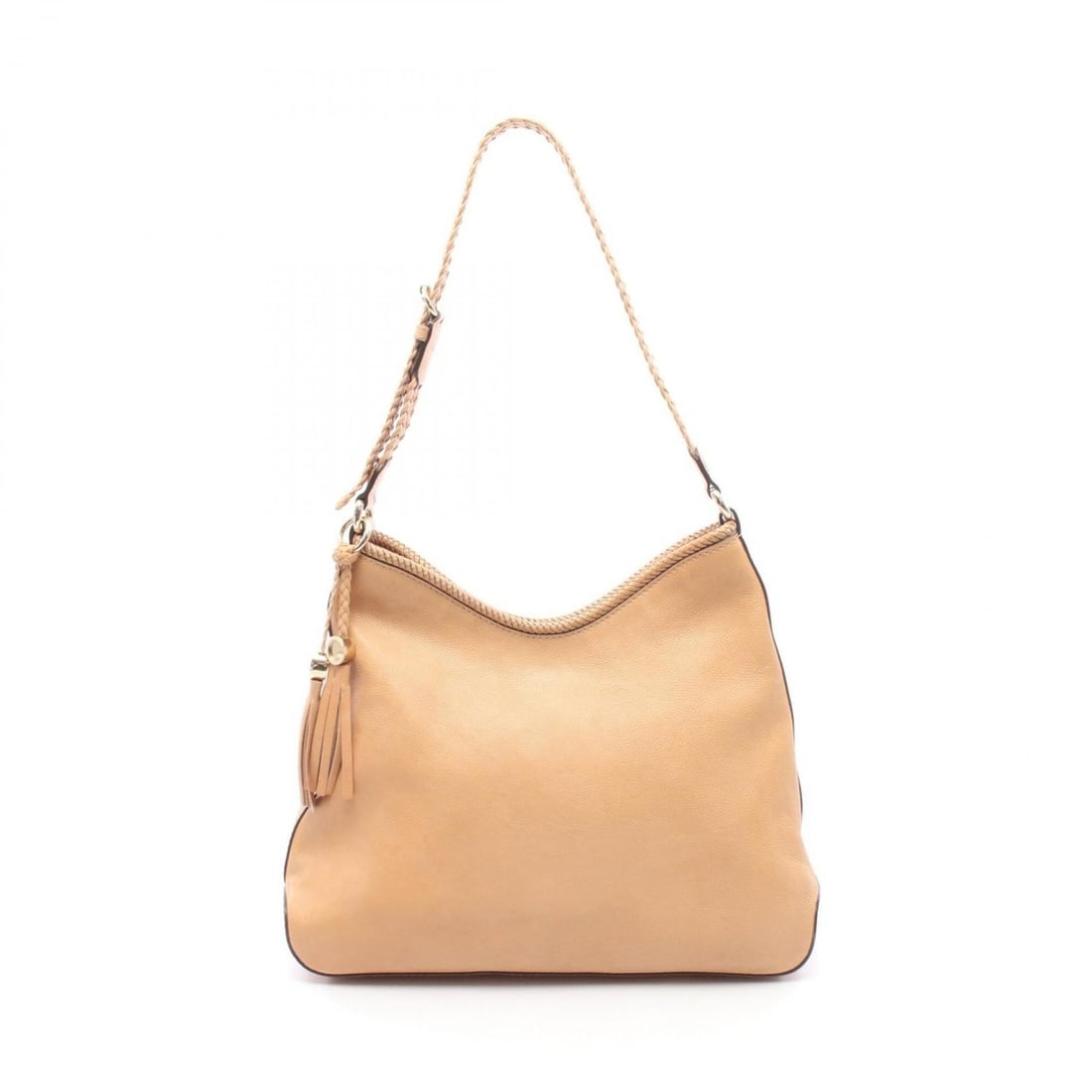 Gucci Marrakech Shoulder Bag/Handbag, Leather, Women's, Beige, 257026 (1 of 10)