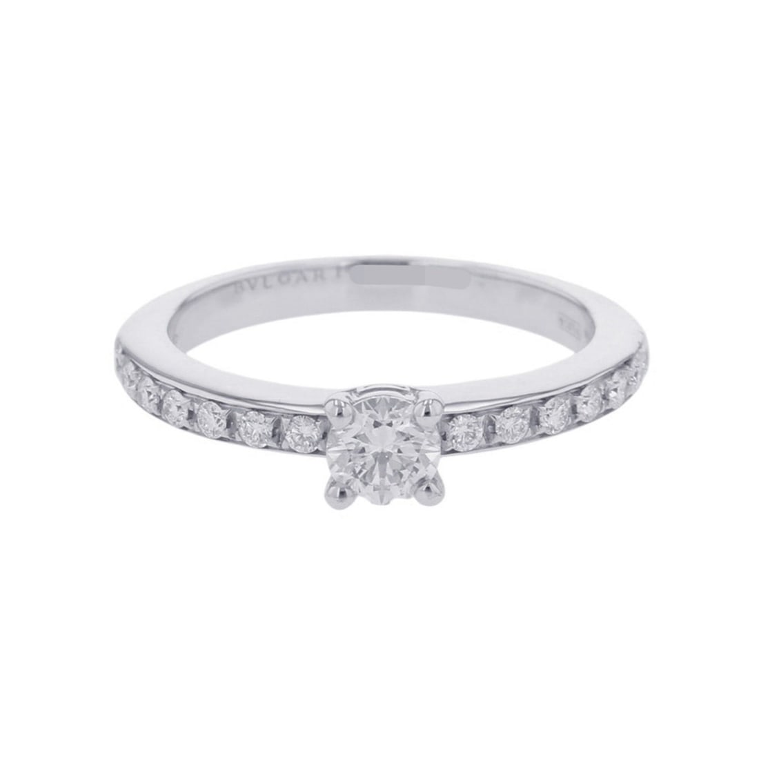 BVLGARI Roma Amor Diamond Ring, Center Stone Approx. 0.25ct, PT950, Ring Size: --- Catalog ---Category: SizeJP Size: 10US Size: 5.5Category: DesignType: Band ringStone: DiamondGender: WomenMaterial: Platinum 950Category: GeneralBrand: Bvlgari--- Item List ---Section: ConditionRa
