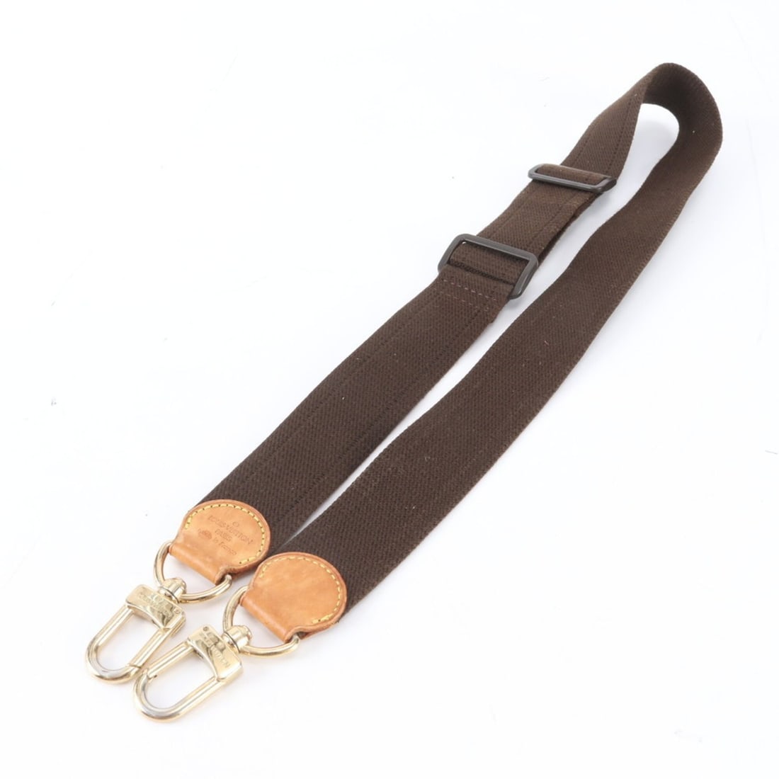 Excellent condition Louis Vuitton shoulder strap, crossbody strap for handbag, accessory, leather,: --- Catalog ---Category: SizeSize (HxWxD): 105cm x 4cm / 41.33'' x 1.57''Category: DesignType: StrapColor: BrownGender: Men,WomenMaterial: Canvas, LeatherCategory: GeneralBrand: Louis VuittonCountry o