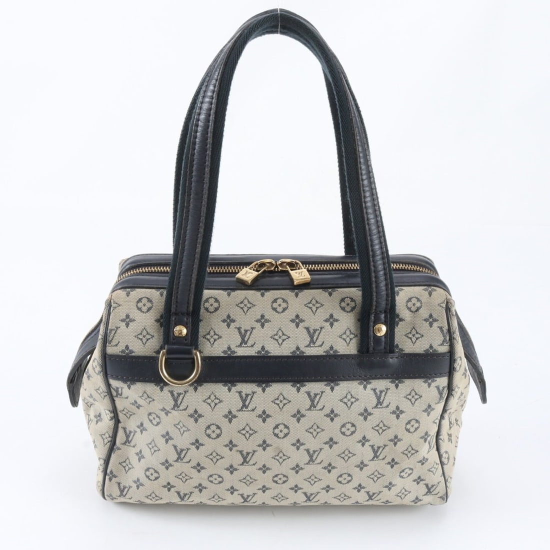 Louis Vuitton Monogram Mini Josephine PM Blue M92214 Leather Tote Bag Handbag Shoulder for Women: --- Catalog ---Category: SizeSize (HxWxD): 20cm x 27cm x 10cm / 7.87'' x 10.62'' x 3.93''Category: DesignType: Shoulder bag, Tote bagColor: BlueGender: WomenMaterial: Leather , Canvas Category: Genera