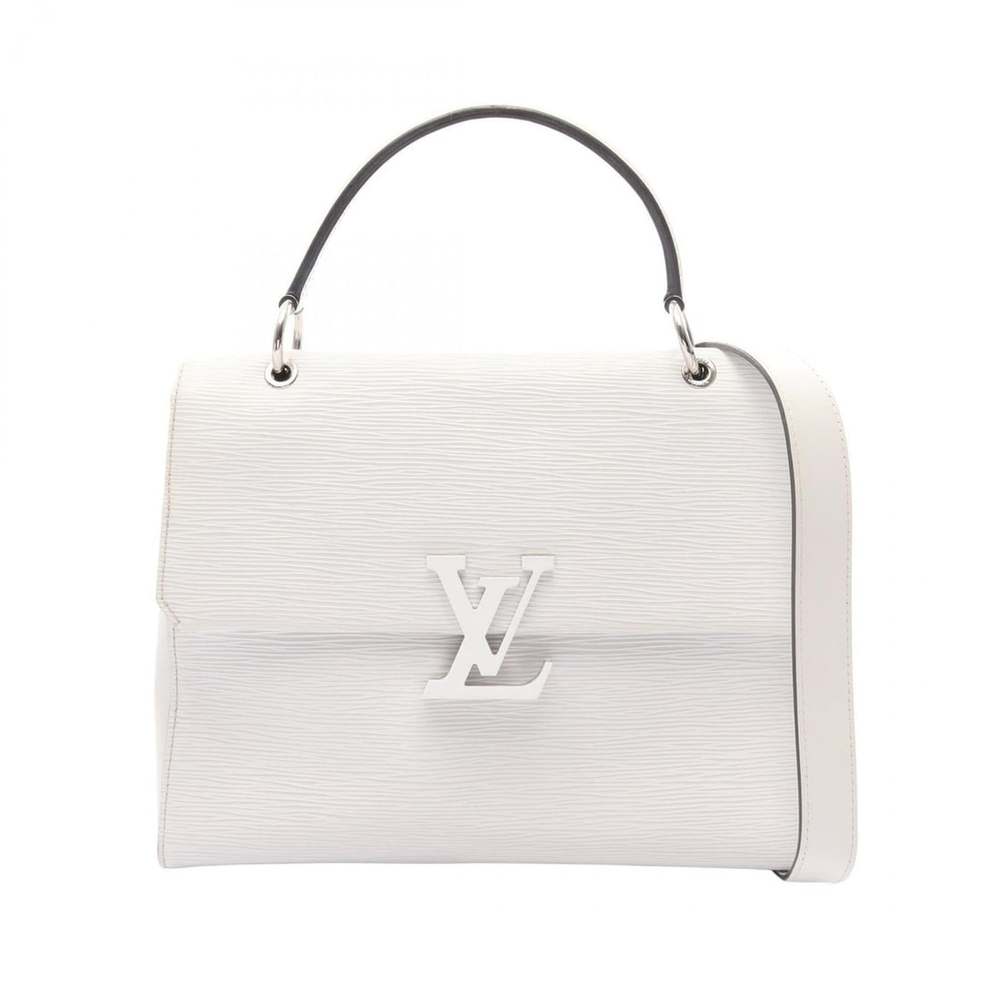 Louis Vuitton Grenelle MM 2-Way Handbag, Leather, Epi Women's, White (M53690): --- Catalog ---Category: SizeSize (HxWxD): 24.5cm x 30.5cm x 13cm / 9.64'' x 12'' x 5.11''Strap Length: 86cm / 33.85''Handle Length: 32cm / 12.59''Category: DesignType: HandbagColor: Blanc, WhiteGende