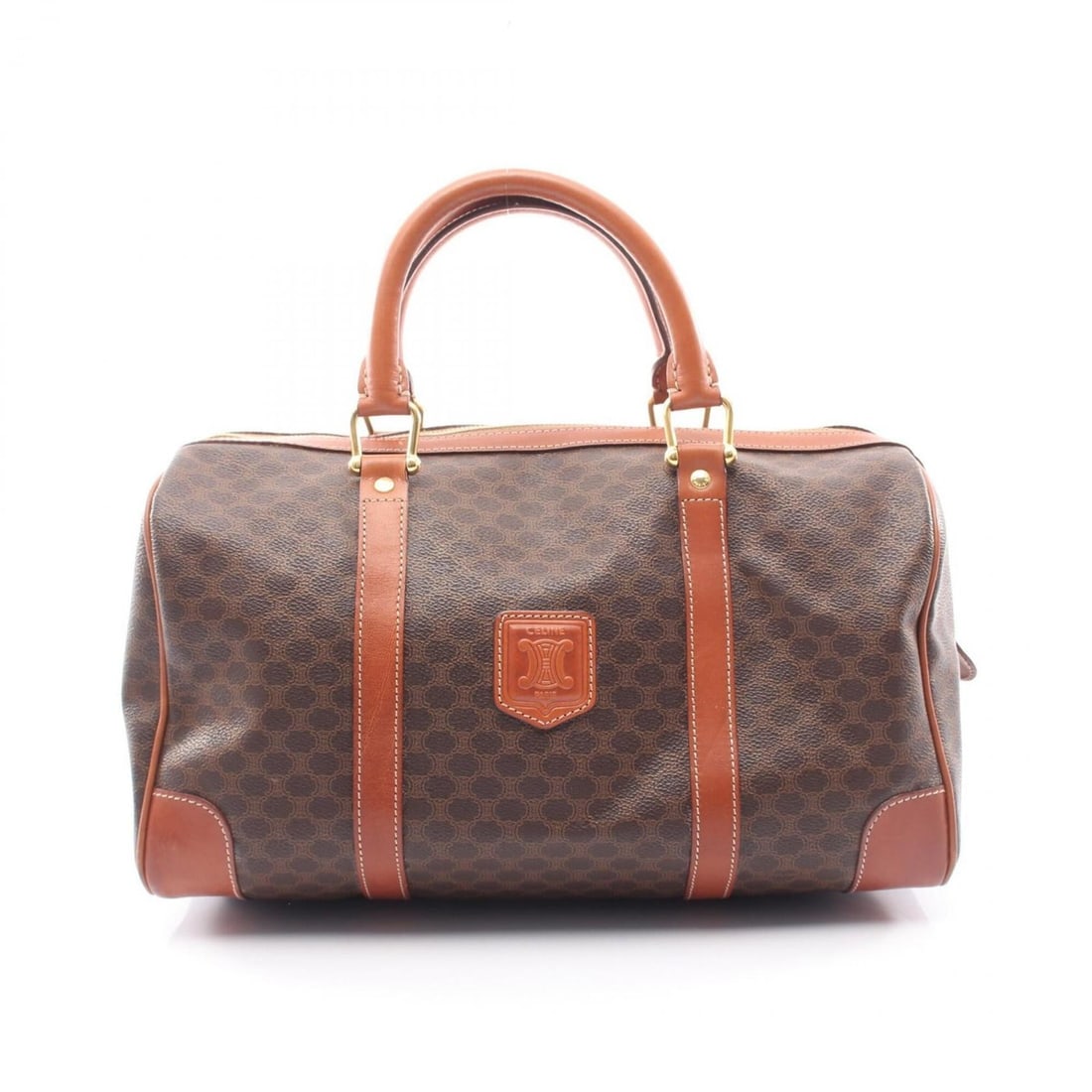 Celine Macadam Tote Bag Handbag, Coated Canvas Leather, Women's, Brown: --- Catalog ---Category: SizeSize (HxWxD): 20cm x 35.5cm x 17cm / 7.87'' x 13.97'' x 6.69''Handle Length: 35cm / 13.77''Category: DesignType: Handbag, Tote bagColor: BrownGender: WomenMaterial: Coated