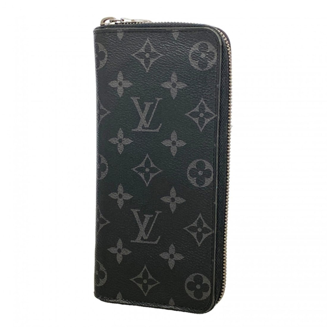 Louis Vuitton Monogram Eclipse Zippy Wallet Vertical M62295 Black Men's Long: --- Catalog ---Category: SizeSize (HxWxD): 20cm x 9.5cm x 2cm / 7.87'' x 3.74'' x 0.78''Category: DesignType: Long wallet (bi-fold)Color: BlackGender: MenCategory: GeneralMPN: M62295Brand: Louis Vuitt