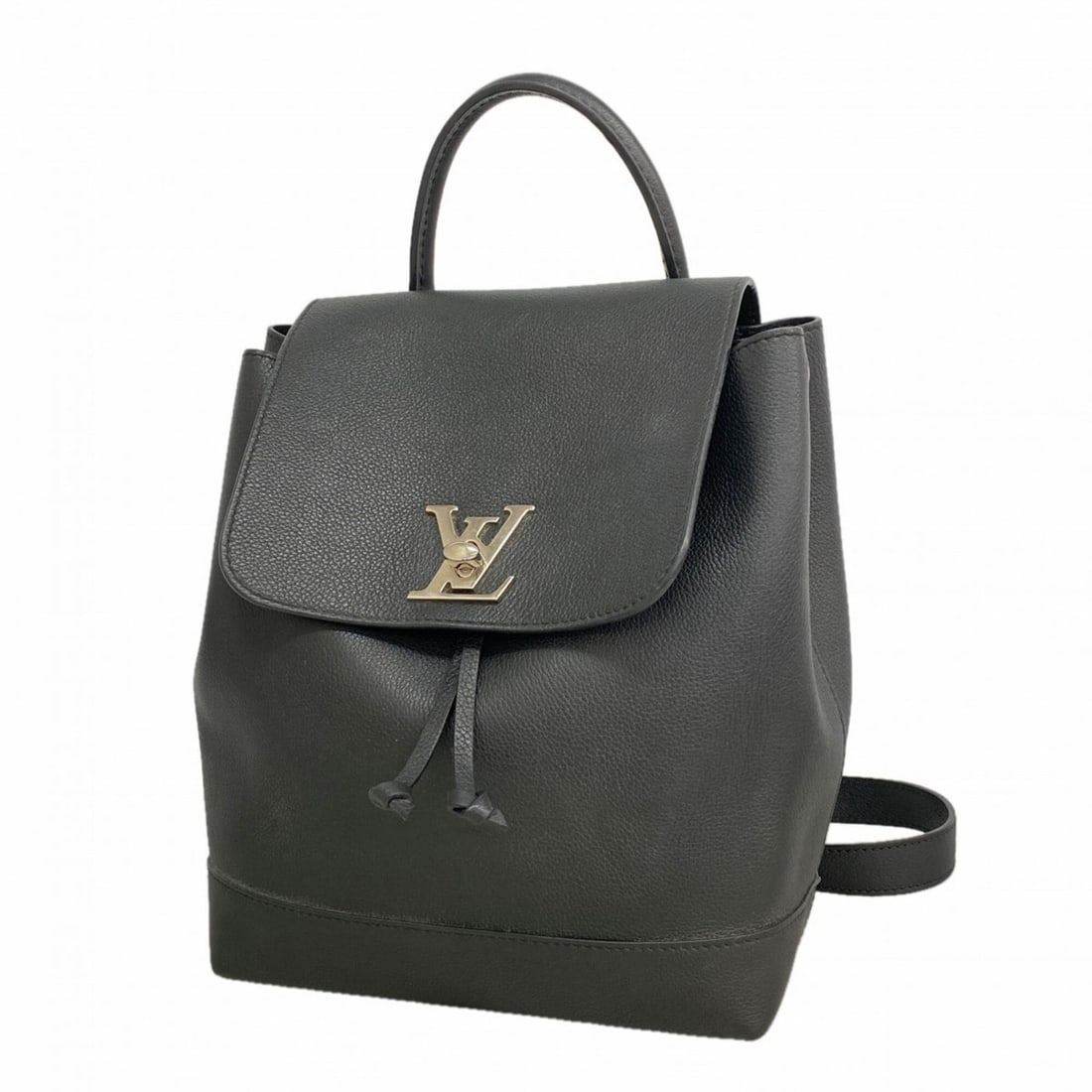 Louis Vuitton Lockme Backpack M41815 Noir (Women's): --- Catalog ---Category: SizeSize (HxWxD): 27cm x 22cm x 12cm / 10.62'' x 8.66'' x 4.72''Category: DesignType: BackpackColor: NoirGender: WomenCategory: GeneralMPN: M41815Brand: Louis Vuitton--- Item 