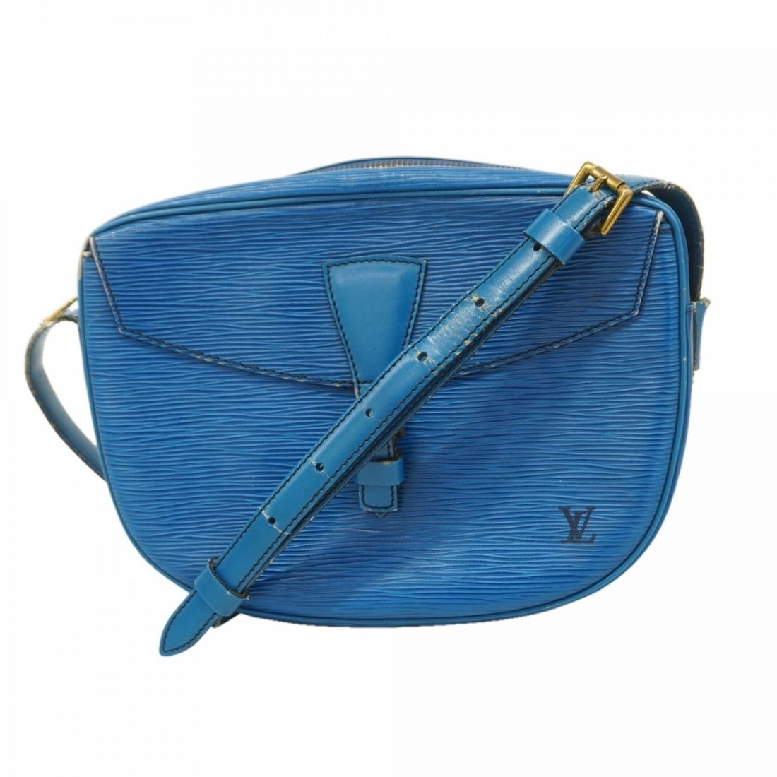 Louis Vuitton Epi Leather Shoulder Bag, Jeune Fille, M52155, Toledo Blue, Women's.: --- Catalog ---Category: SizeSize (HxWxD): 18cm x 23cm x 6cm / 7.08'' x 9.05'' x 2.36''Category: DesignType: Shoulder bagColor: Toledo blueGender: WomenCategory: GeneralMPN: M52155Brand: Louis Vuitton