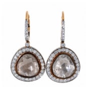 18K White Gold Diamond Earrings (1 of 1)