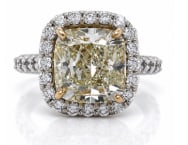 18K White Gold GIA Certified 5.03 Ct. Diamond Ring (1 of 1)