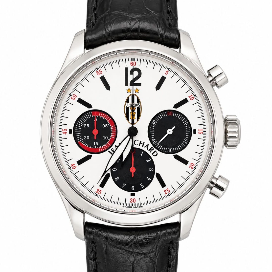 JEAN RICHARD Stainless Steel Limited Edition for Juventus Campioni d’Italia (1 of 1)