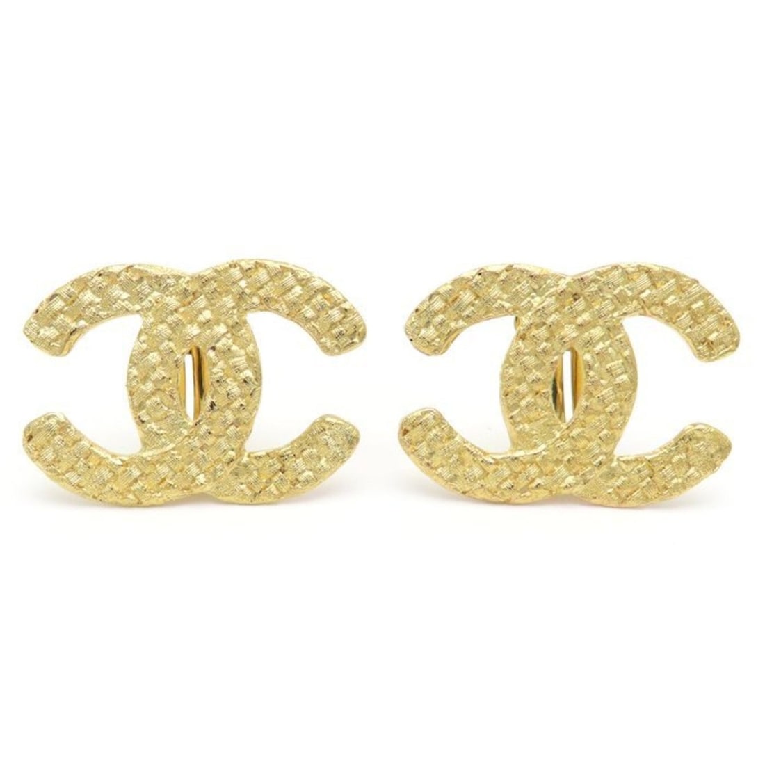 CHANEL Coco Mark Earrings, GP Gold Plated, Women's, 295624: --- Catalog ---Category: SizeSize (HxWxD): 27.30mm x 37.80mm / 1.07'' x 1.49''Category: DesignType: Clip earringsGender: WomenMaterial: Gold platingCategory: GeneralBrand: Chanel--- Item List ---Secti