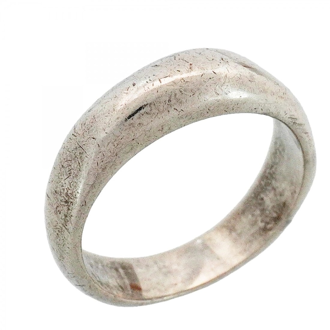 Tiffany & Co. Knife Edge Ring, Sterling Silver 925, Size 10.5 (Women's): --- Catalog ---Category: SizeJP Size: 10.5US Size: 5.5Category: DesignType: Band ringGender: WomenMaterial: Silver 925Category: GeneralBrand: Tiffany--- Item List ---Section: ConditionRanking: Rank AB