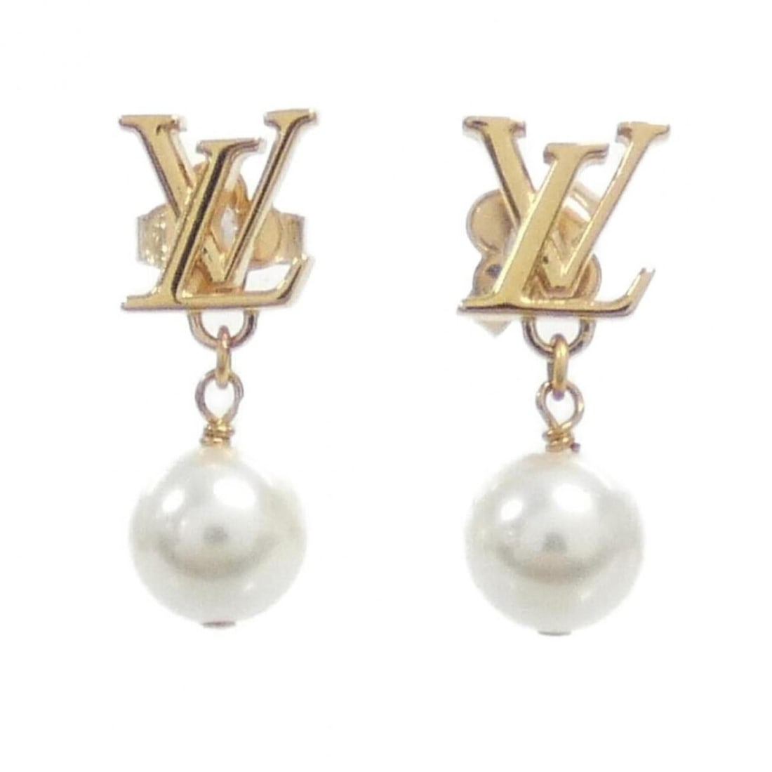 Louis Vuitton Earrings LV Iconic Louisa M01585 (1 of 3)