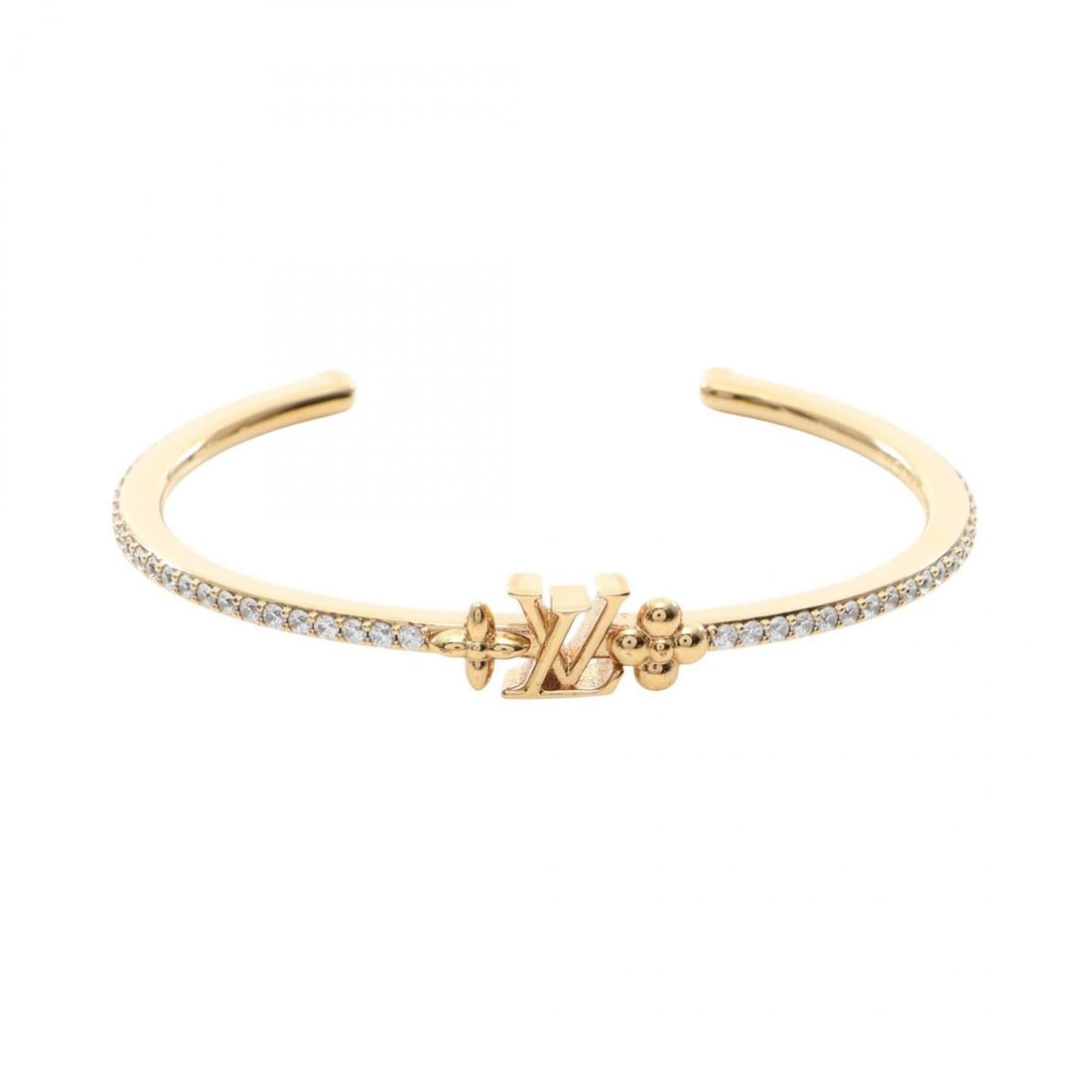 Louis Vuitton LOUIS VUITTON Rigid LV Iconic Bangle Accessory GP (Gold Plated) Women's Gold Tone (1 of 7)