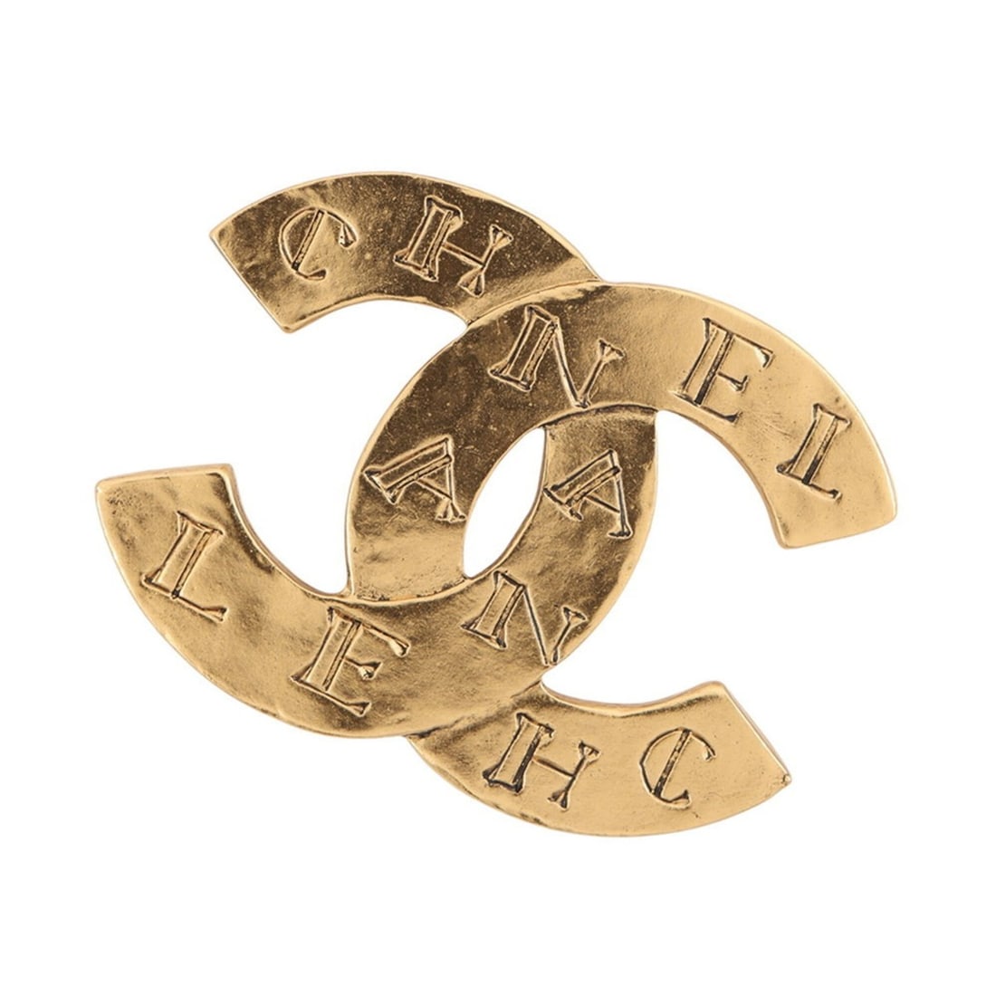 Chanel brooch, Coco Mark, 99 A CHANEL BROACH (1 of 9)