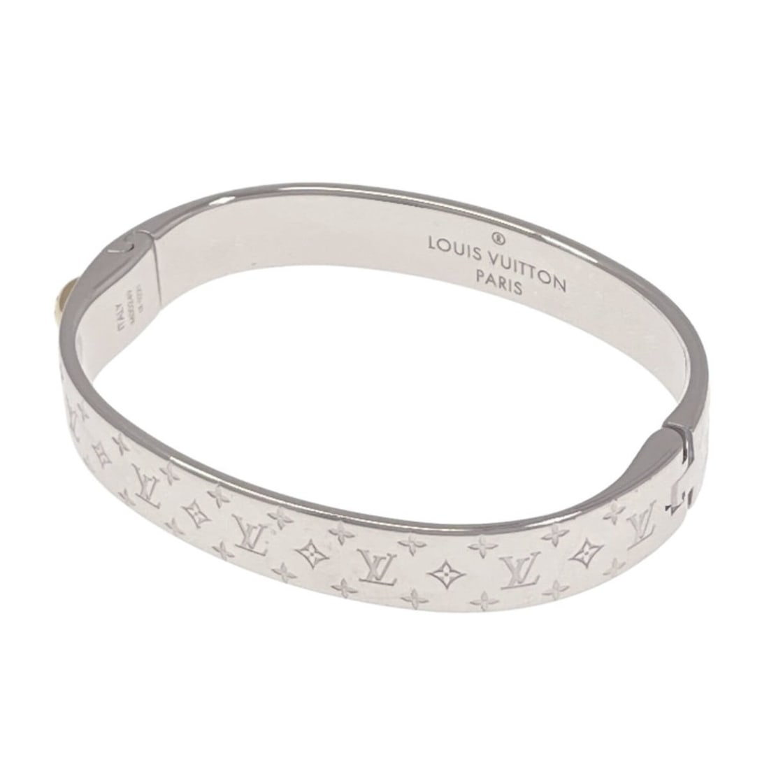Louis Vuitton M00249 Cuff Nanogram Bracelet, Metal, Women's LOUIS VUITTON (1 of 7)