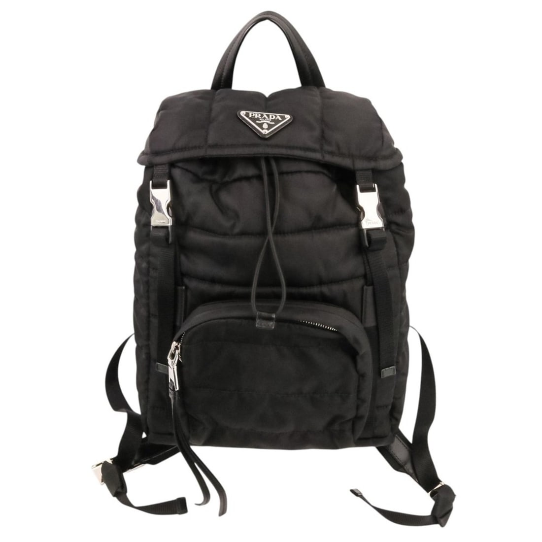 PRADA Tessuto Bomber Nylon Backpack 1BZ002 Black (Men's & Women's) (1 of 12)