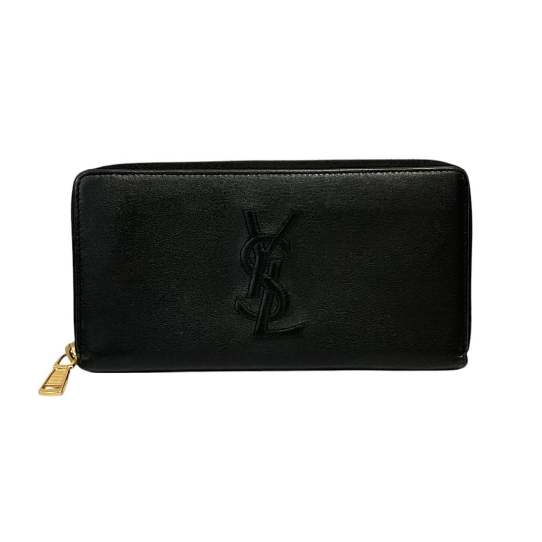YVES SAINT LAURENT Cassandra Leather Round Zip Long Wallet, Black, Women's: --- Catalog ---Category: SizeSize (HxWxD): 19.5cm x 10cm x 2cm / 7.67'' x 3.93'' x 0.78''Category: DesignType: Long wallet (bi-fold)Color: BlackGender: WomenMaterial: Leather Category: GeneralBrand: