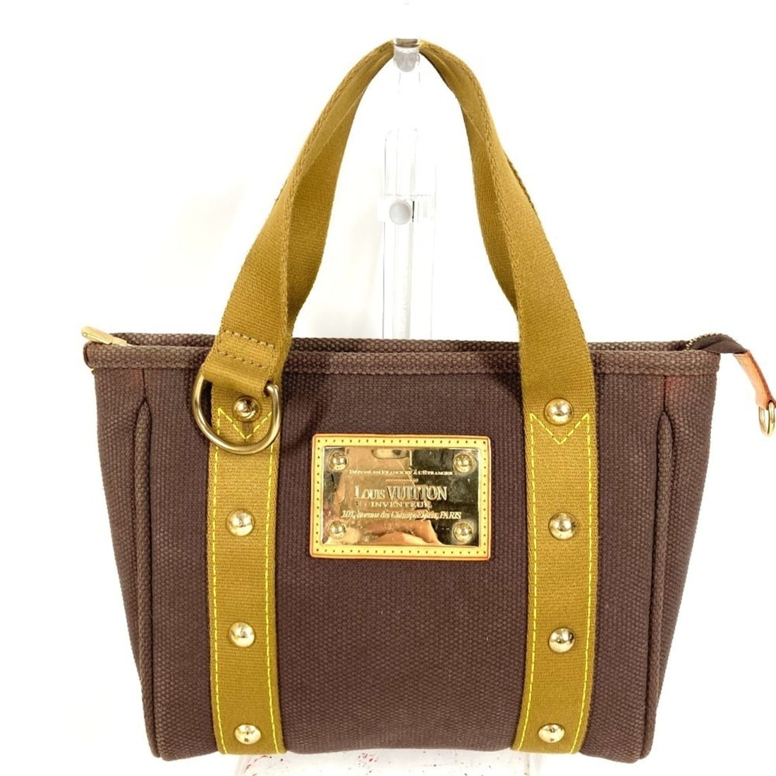 LOUIS VUITTON M40089 Antigua Cabas PM Tote Bag, Handbag, Canvas, Men's/Women's, Brown: --- Catalog ---Category: SizeSize (HxWxD): 19cm x 22.5cm x 6.5cm / 7.48'' x 8.85'' x 2.55''Category: DesignType: Handbag, Tote bagColor: BrownGender: Men,WomenMaterial: Canvas Category: GeneralMPN: