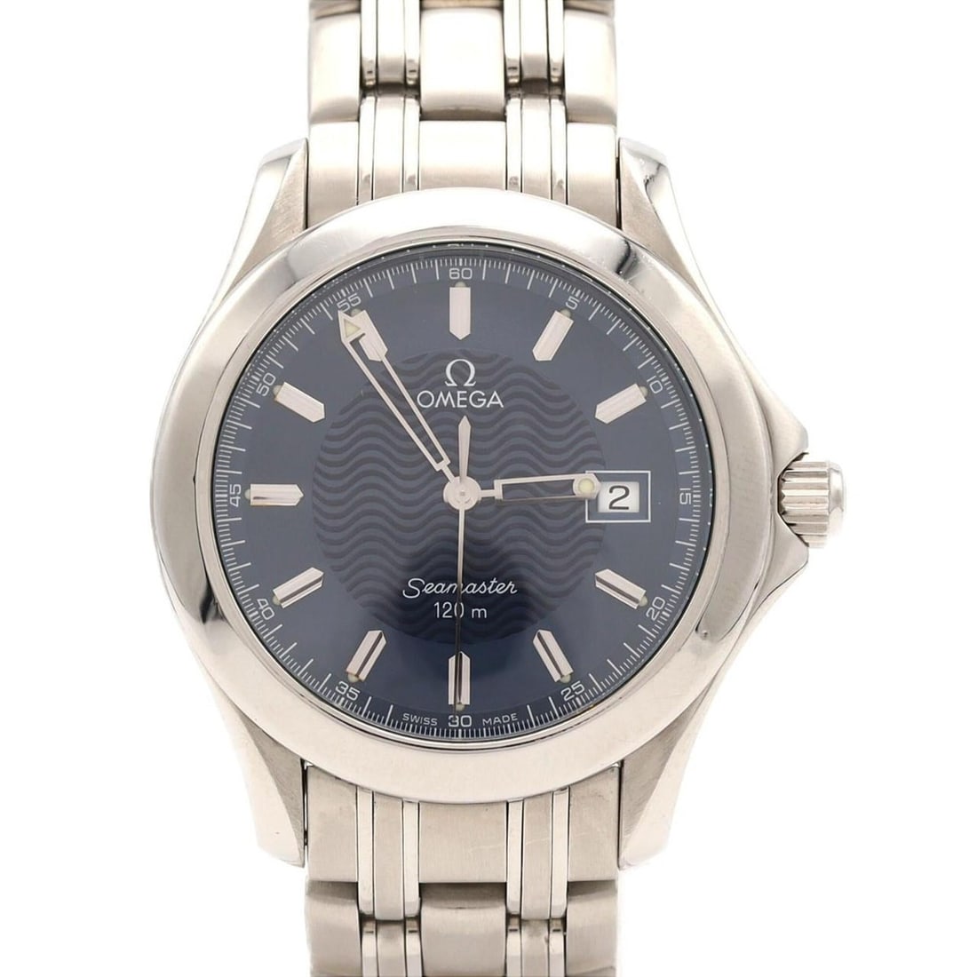 Omega Seamaster 120 2511.81 Stainless Steel Quartz Watch: --- Catalog ---Category: SizeWrist Size: 16cm / 6.29''Case Diameter: 36mm / 1.42''Category: DesignType: WristwatchGender: MenColor (Dial): BlueMaterial (Band): Stainless steelMaterial (Case): Stainles