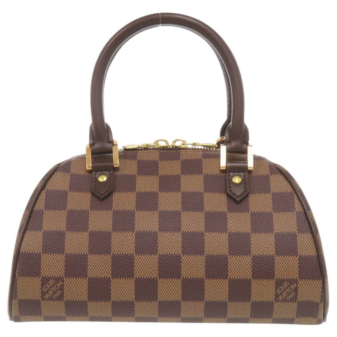 Louis Vuitton Rivera Mini Damier N41436 Handbag LV 0411LOUIS VUITTON: --- Catalog ---Category: SizeSize (HxWxD): 13.5cm x 23cm x 14cm / 5.31'' x 9.05'' x 5.51''Category: DesignType: HandbagColor: Brown, Damier CanvasGender: WomenMaterial: Damier Canvas Category: General