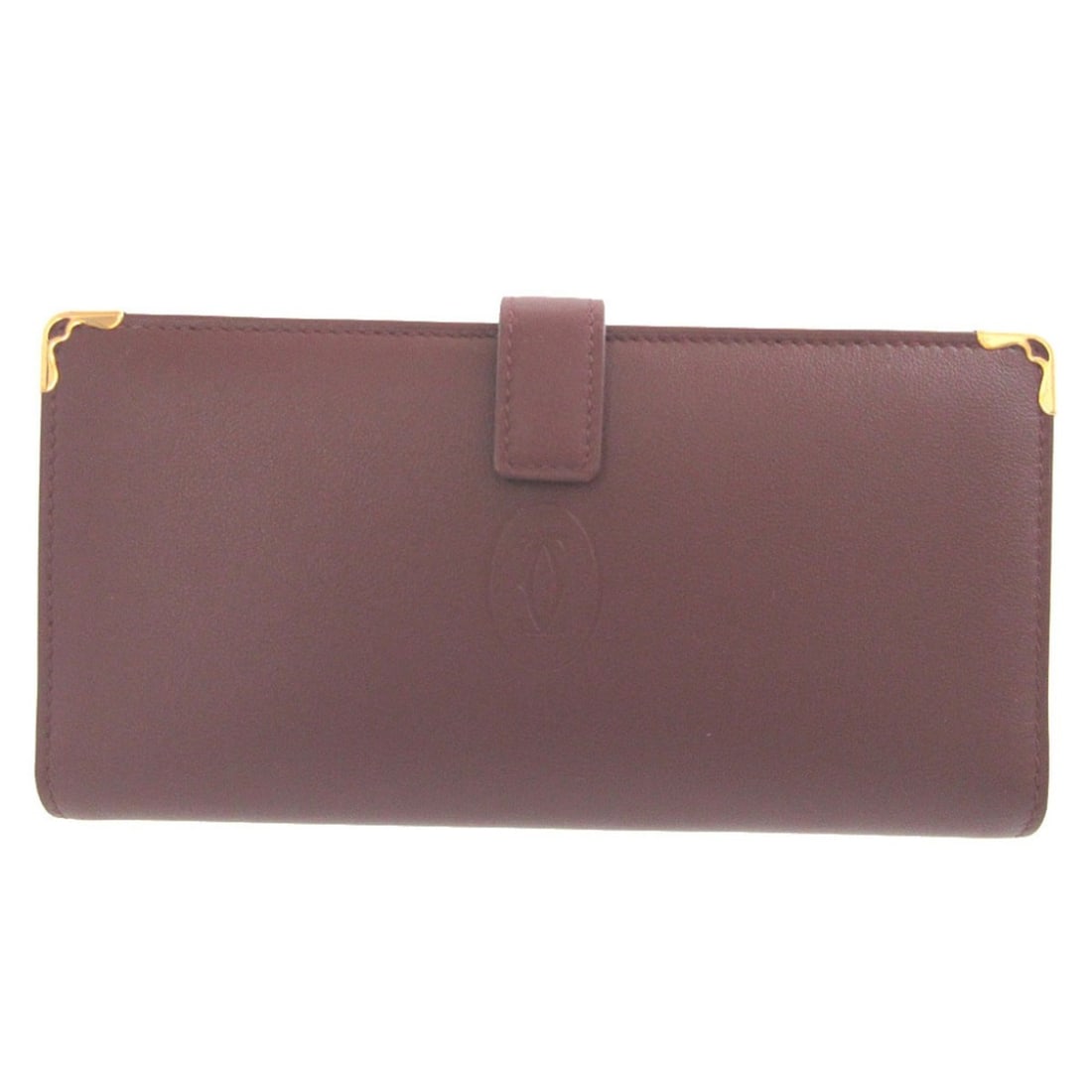 Cartier Must de L3001760 Leather Bordeaux Bi-fold Long Wallet 0544: --- Catalog ---Category: SizeSize (HxWxD): 9.5cm x 18cm x 2cm / 3.74'' x 7.08'' x 0.78''Category: DesignType: Long wallet (bi-fold)Color: BordeauxGender: WomenMaterial: Leather Category: GeneralMPN: L