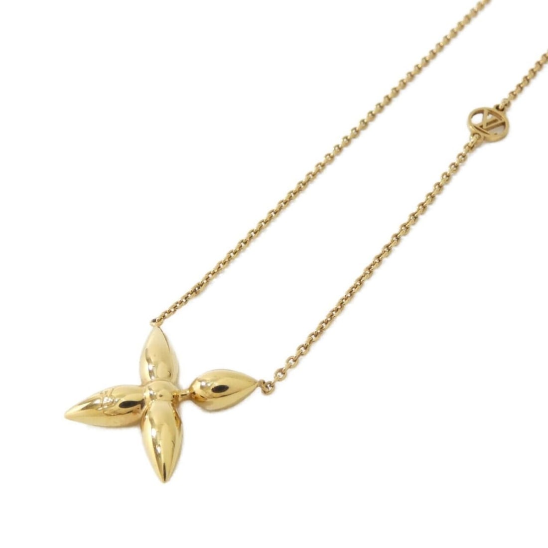 Louis Vuitton Collier Louisette M00365 Necklace: --- Catalog ---Category: SizePendant Size: 18mm x 18mm / 0.7'' x 0.7''Neck Circumference: 40 cm - 45 cm / 15.74'' - 17.71''Category: DesignColor: GoldGender: WomenNecklace Type: NecklaceCategory: