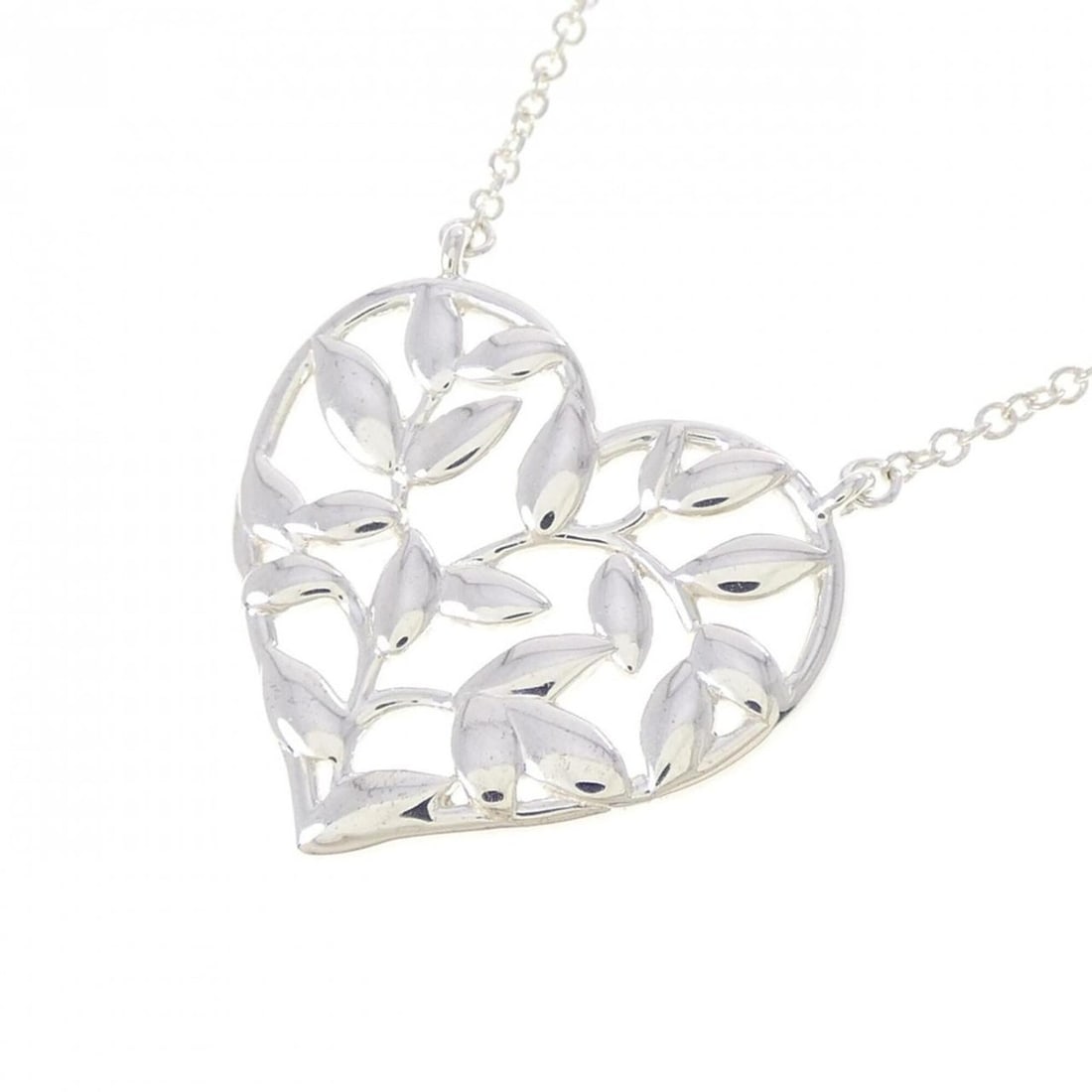 Tiffany Olive Leaf Necklace - 3